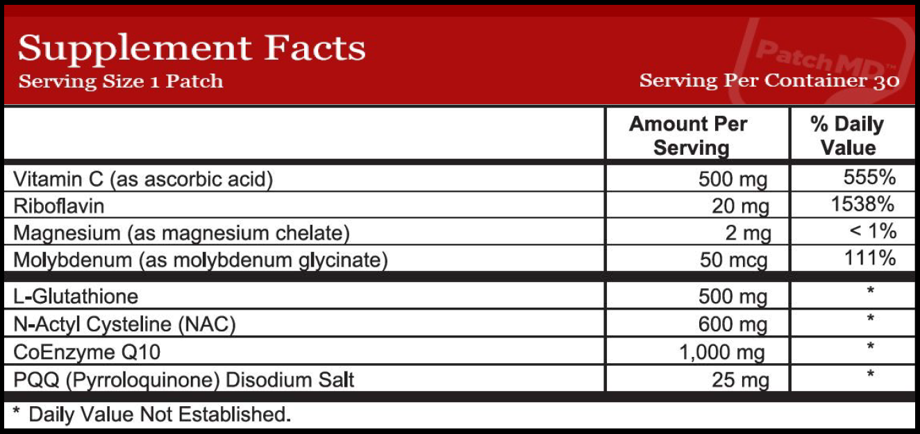 Glutathion plus flasteri